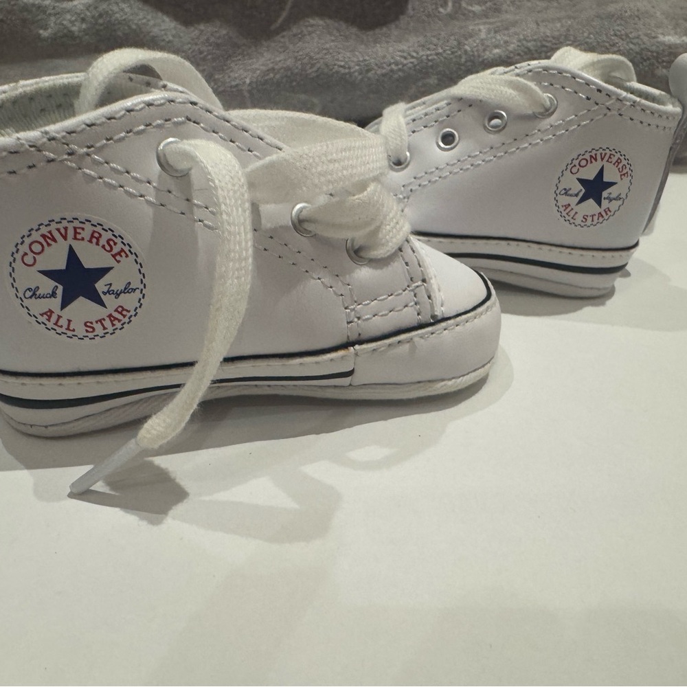 Converse Kids White All Star Sneakers